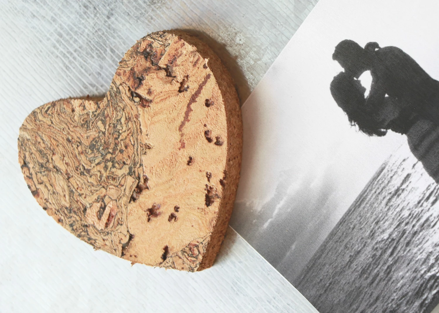 LIGA Cork Magnet Heart 3 LIGA Cork Magnet Heart