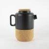 LIGA Teapot + 2 Gift Set - Matt Black