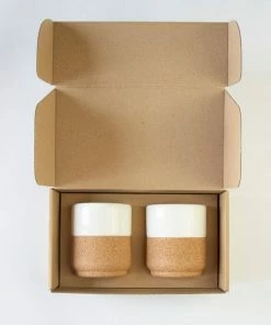 LIGA Tea Mug Gift Set | Cream