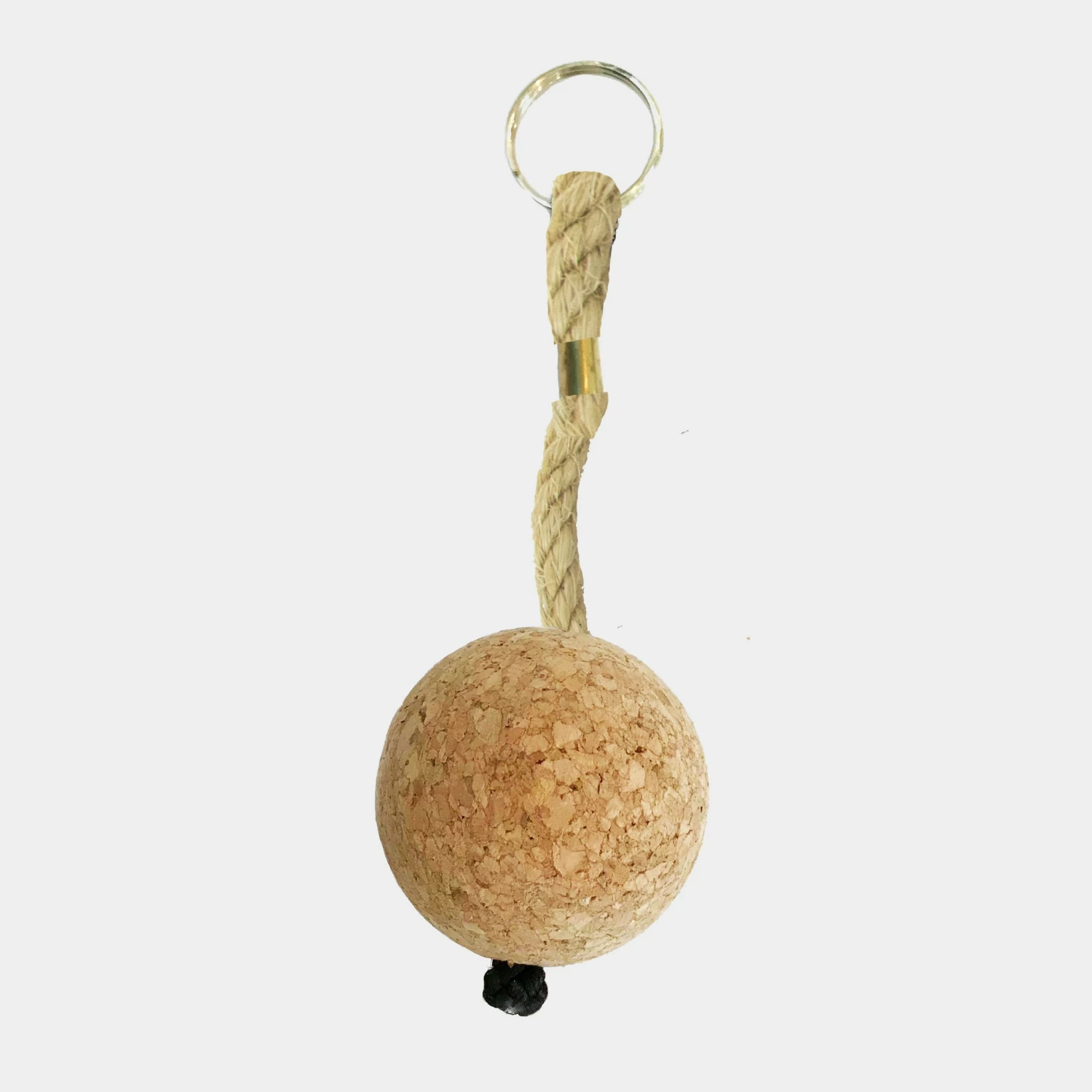 LIGA Cork Ball Keyring - Natural 3 LIGA Cork Ball Keyring - Natural