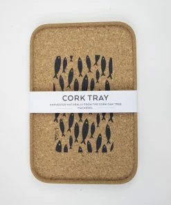 LIGA Cork Drinks Tray | Grey Fish 7 LIGA Cork Drinks Tray | Grey Fish
