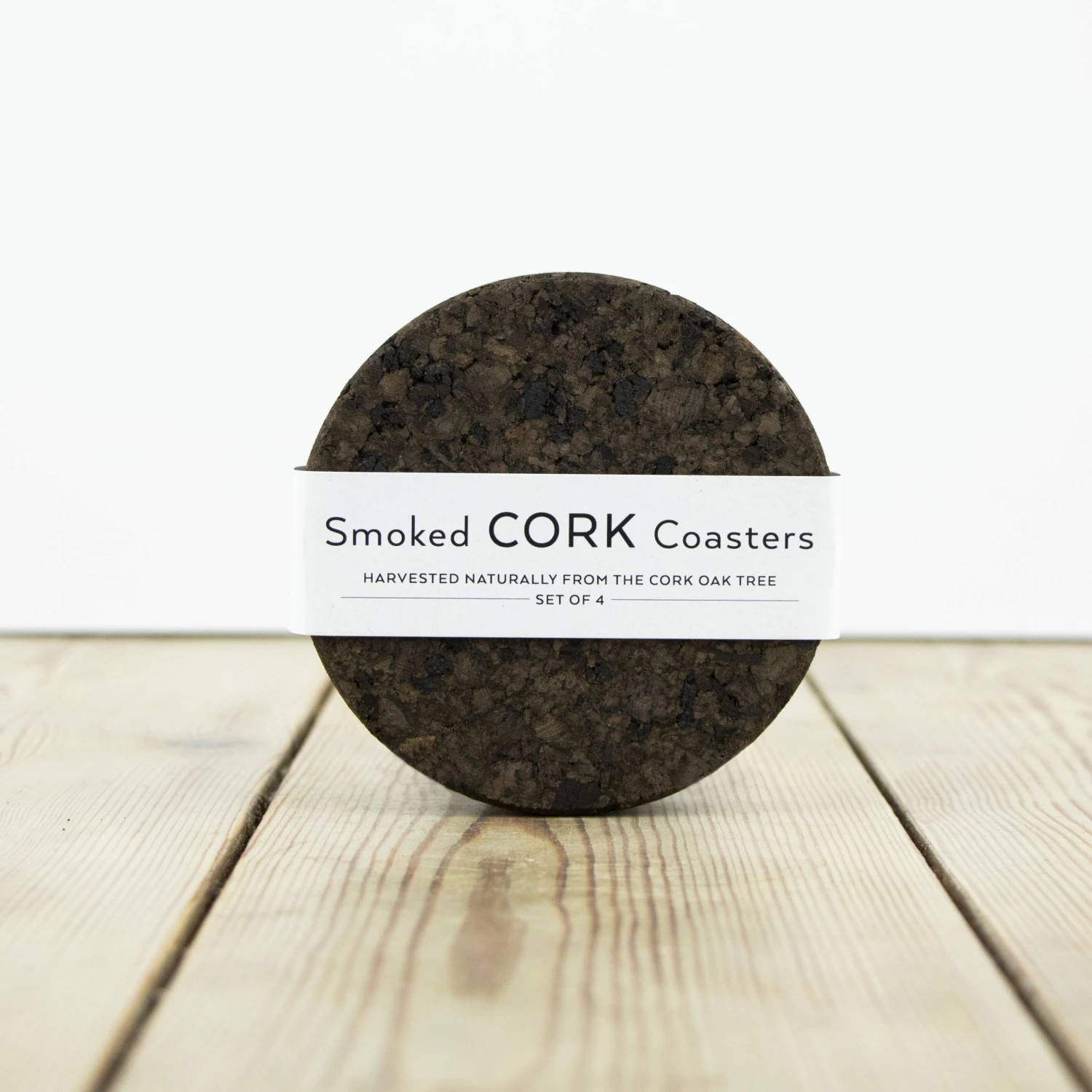 LIGA Cork Coaster Set Smoked 3 LIGA Cork Coaster Set Smoked