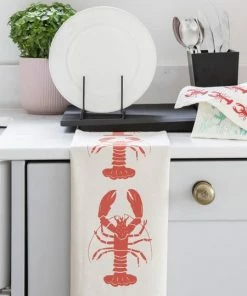 LIGA Lobster Tea Towel