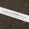LIGA Smoked Cork Round Trivet
