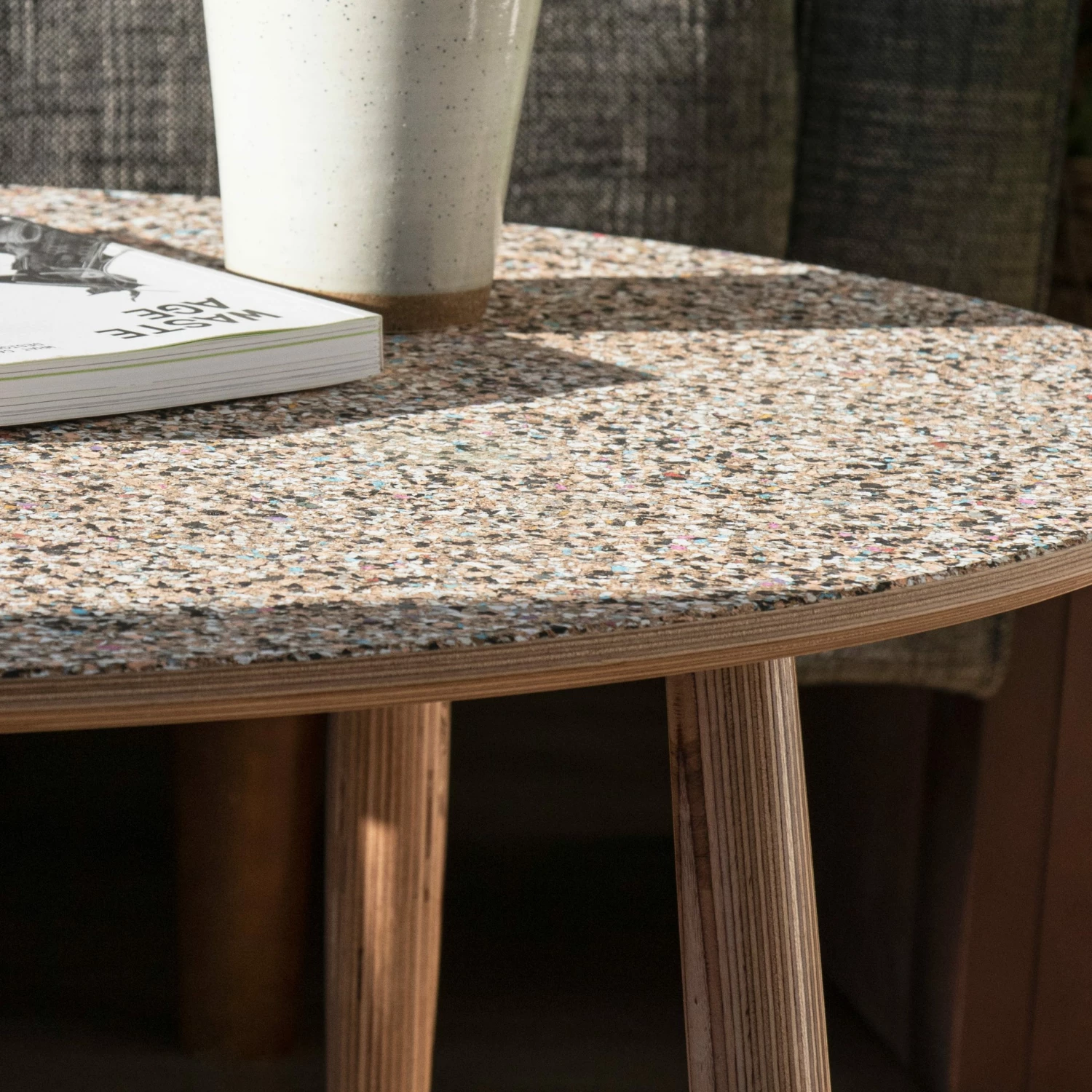 LIGA Pebble Coffee Table I Beach Clean 5 LIGA Pebble Coffee Table I Beach Clean