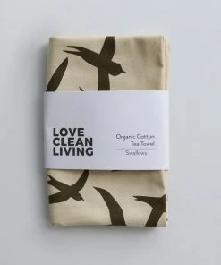 LIGA Swallows Tea Towel