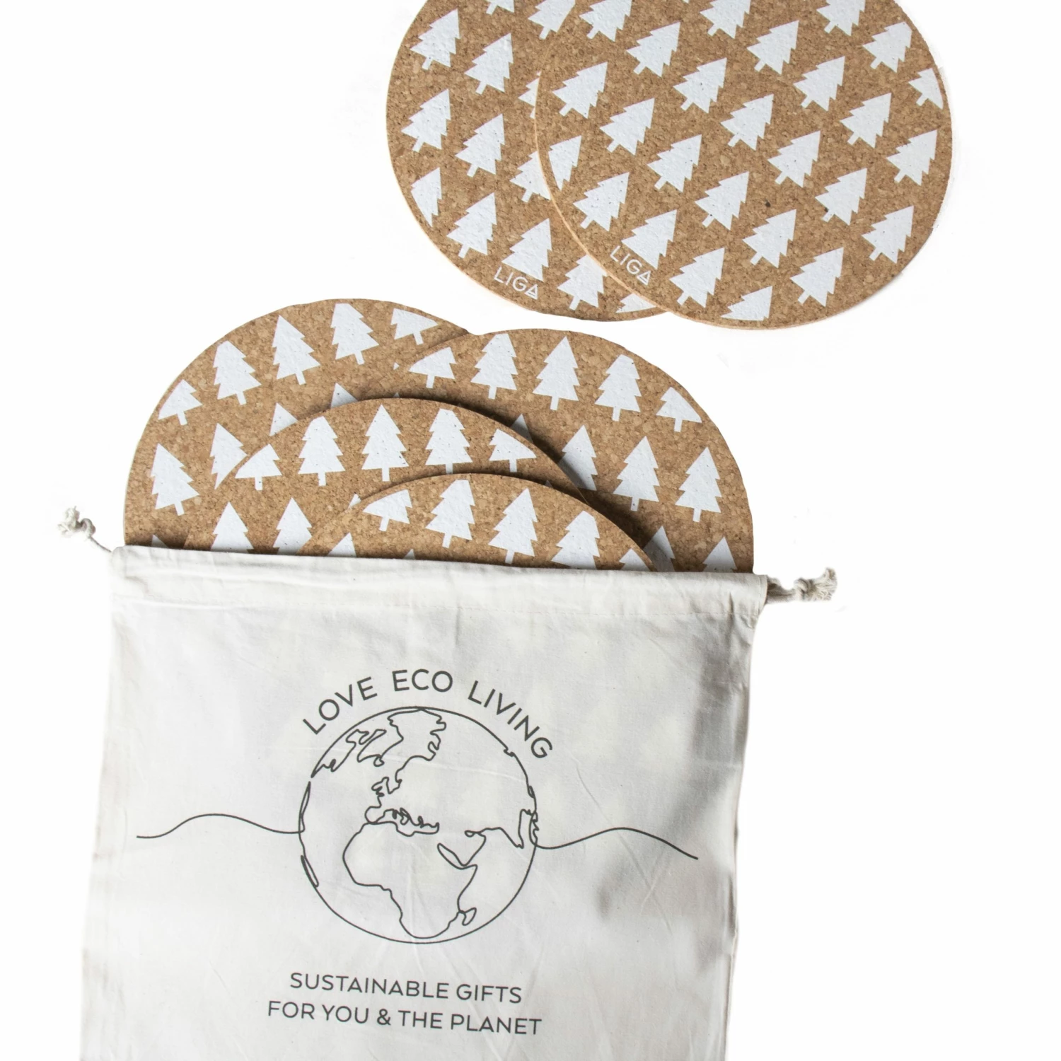 LIGA Tree Coaster S 6 Gift Set 3 LIGA Tree Coaster S 6 Gift Set