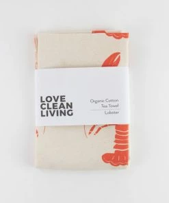 LIGA Lobster Tea Towel | Red 7 LIGA Lobster Tea Towel | Red