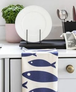 LIGA Fish Tea Towel