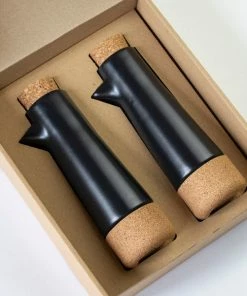 LIGA Oil & Balsamic Gift Set | Matt Black