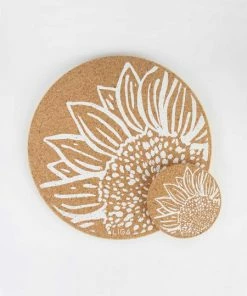LIGA Sunflower Cork Placemats