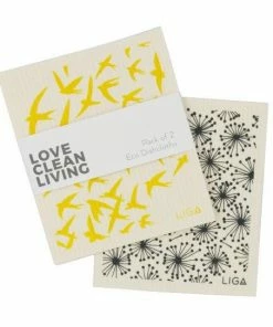 LIGA Pack Of 2 Dishcloths