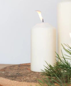 LIGA Large Ice Grey Round Cork Trivet