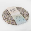 LIGA Set Of 4 Beach Clean Round Placemats