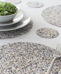 LIGA Round Beach Clean Eco Placemats