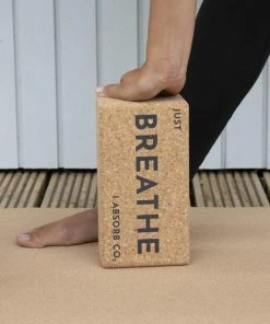 LIGA Cork Yoga Block Breathe