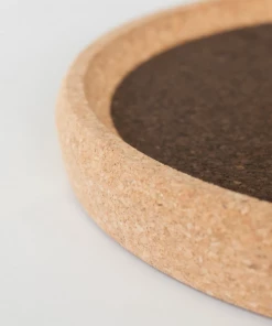 LIGA Smoked Cork Round Tray 8 LIGA Smoked Cork Round Tray