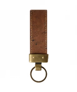 LIGA Dark Natural Sustainable Cork Key Fob