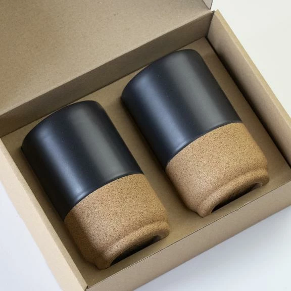 LIGA Large Mug Gift Set Matte Black 4 LIGA Large Mug Gift Set Matte Black