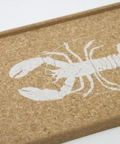 LIGA Cork Drinks Tray | Lobster