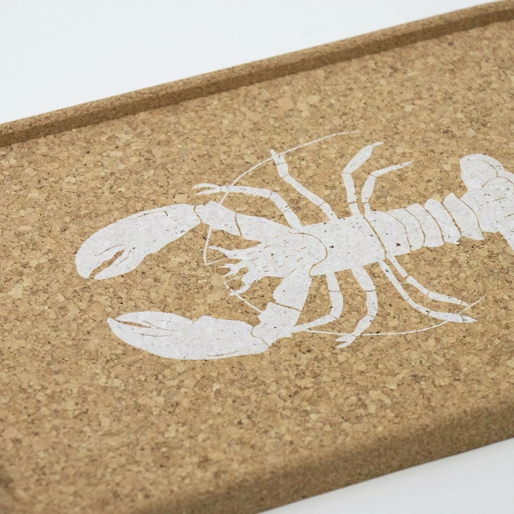 LIGA Cork Drinks Tray | Lobster 4 LIGA Cork Drinks Tray | Lobster