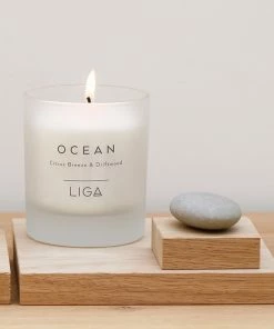 LIGA Ocean Candle Citrus Breeze Driftwood