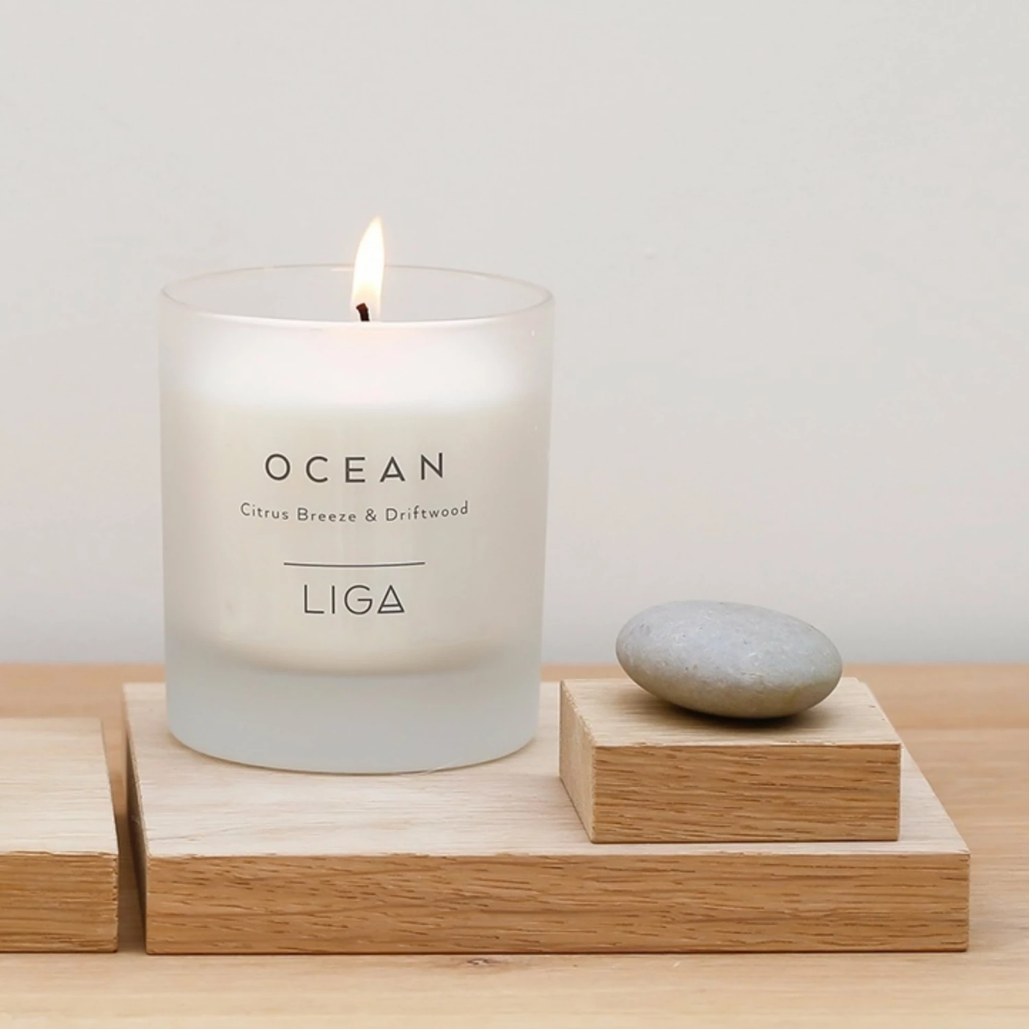 LIGA Ocean Candle Citrus Breeze Driftwood 3 LIGA Ocean Candle Citrus Breeze Driftwood