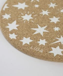 LIGA Cork Placemats Stars Set 9 LIGA Cork Placemats Stars Set