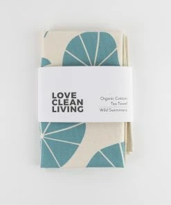 LIGA Organic Tea Towel Wild Swimmers