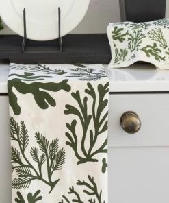 LIGA Organic Cotton Seaweed Tea Towel