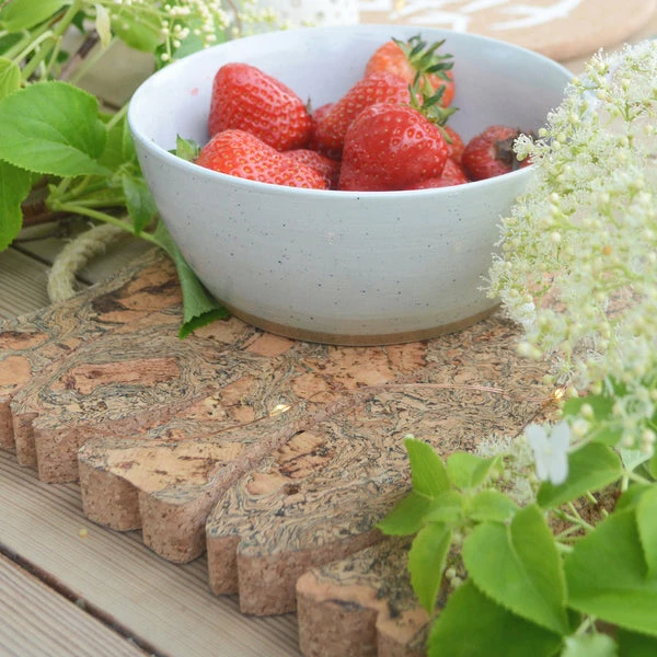 LIGA Ice Grey Cork Trivet | 5 Fish 4 LIGA Ice Grey Cork Trivet | 5 Fish