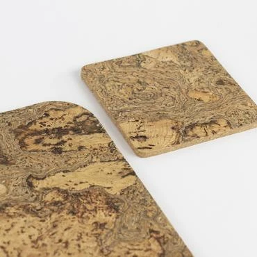 LIGA Naturally Smoked Rectangle Cork Coasters Placemats Sets 5 LIGA Naturally Smoked Rectangle Cork Coasters Placemats Sets