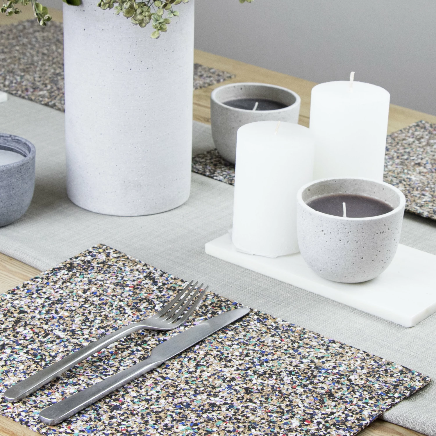 LIGA Rectangle Beach Clean Eco Placemats 6 LIGA Rectangle Beach Clean Eco Placemats