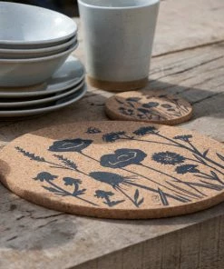 LIGA Cork Placemat | Wildflowers