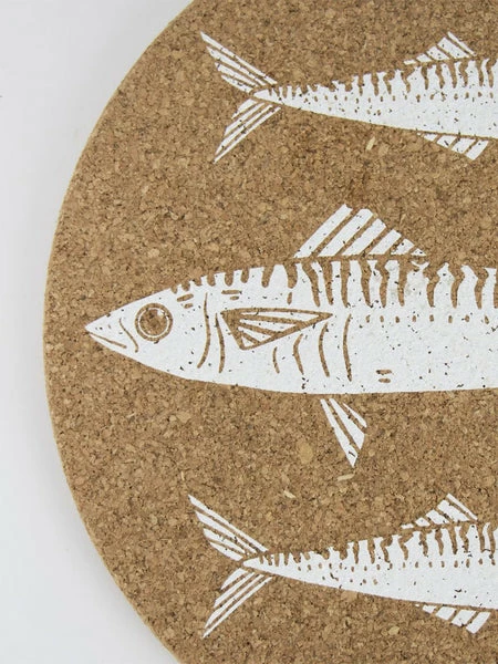 LIGA Mackerel Cork Placemat 4 LIGA Mackerel Cork Placemat