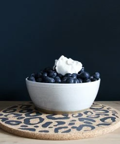 LIGA Leopard Print Cork Placemat Set