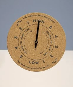 LIGA Cork Tide Clock To The Beach