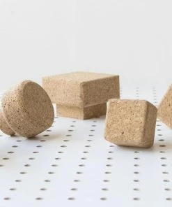 LIGA Cork Knobs Square Medium 11 LIGA Cork Knobs Square Medium