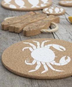 LIGA Cork Placemat Crab