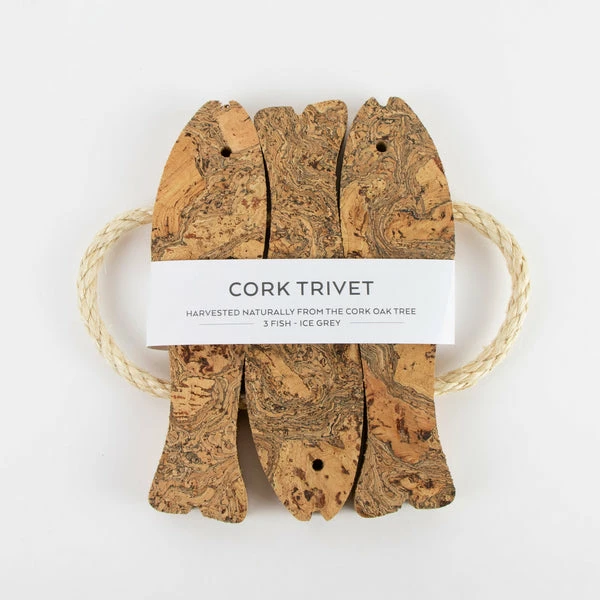 LIGA Cork Trivet 3 Fish 4 LIGA Cork Trivet 3 Fish