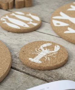 LIGA Cork Placemats Lobster Set 10 LIGA Cork Placemats Lobster Set