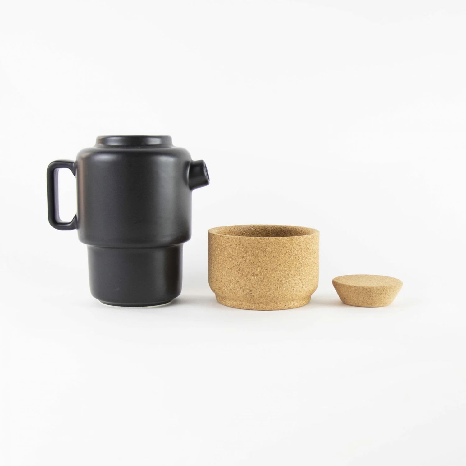 LIGA Teapot + 2 Gift Set - Matt Black 5 LIGA Teapot + 2 Gift Set - Matt Black