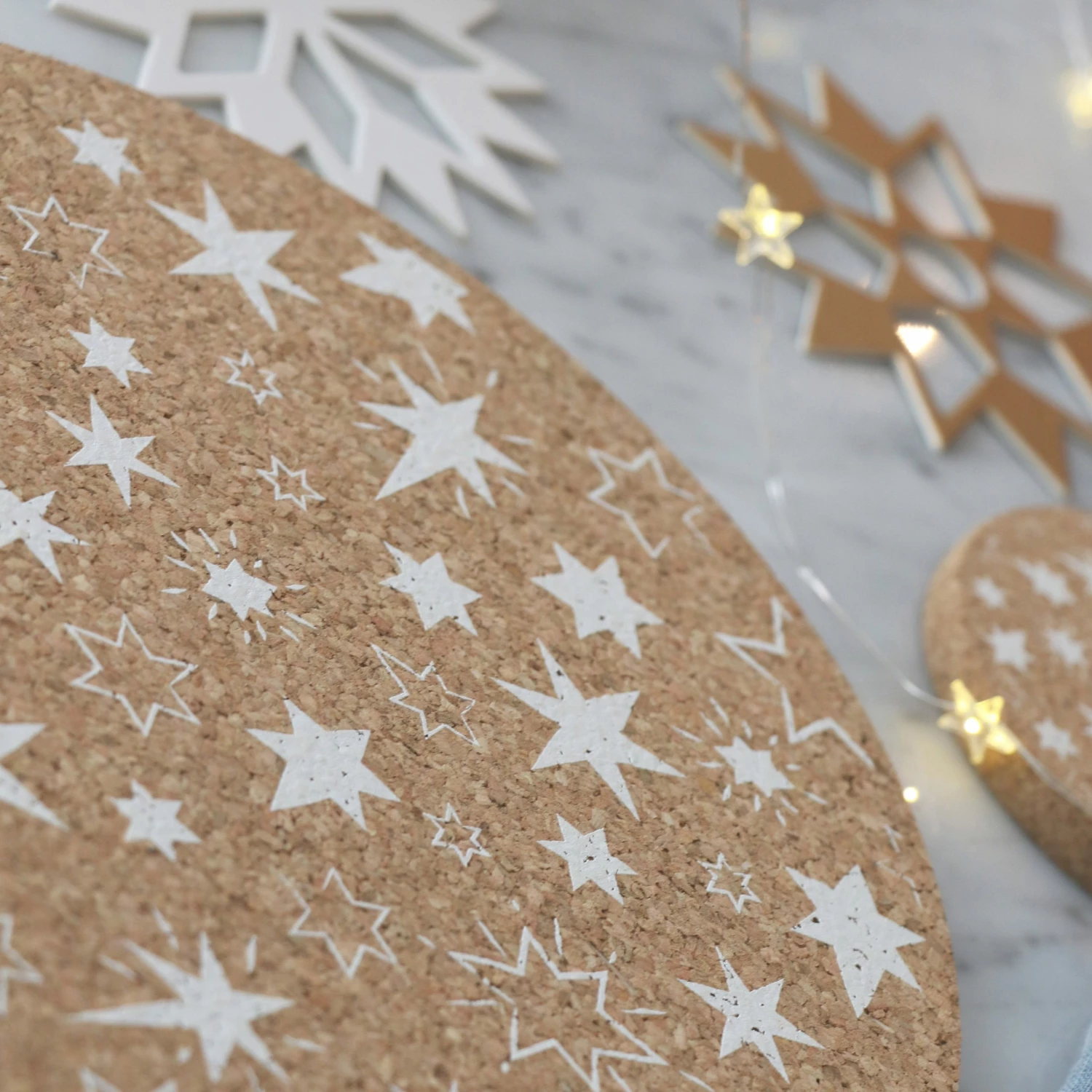 LIGA Cork Placemat Stars 4 LIGA Cork Placemat Stars