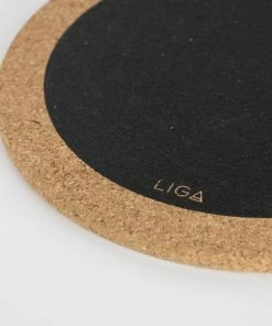 LIGA Cork Placemat Set | Black Hole