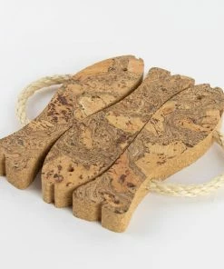 LIGA Cork Trivet 3 Fish