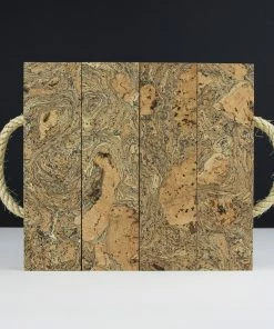 LIGA Cork Trivet Block Ice Grey