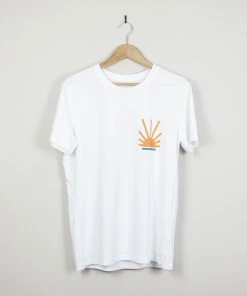 LIGA Organic Adult T Shirt Sunshine White