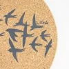 LIGA Cork Placemat | Swallows Grey