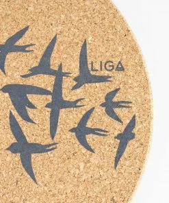 LIGA Cork Placemat | Swallows Grey