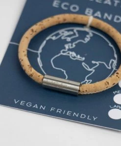 LIGA Eco Cork Band - Single Natural Silver